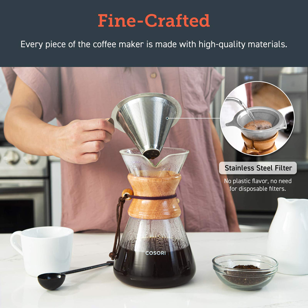 Electric kettle with hold temperature function