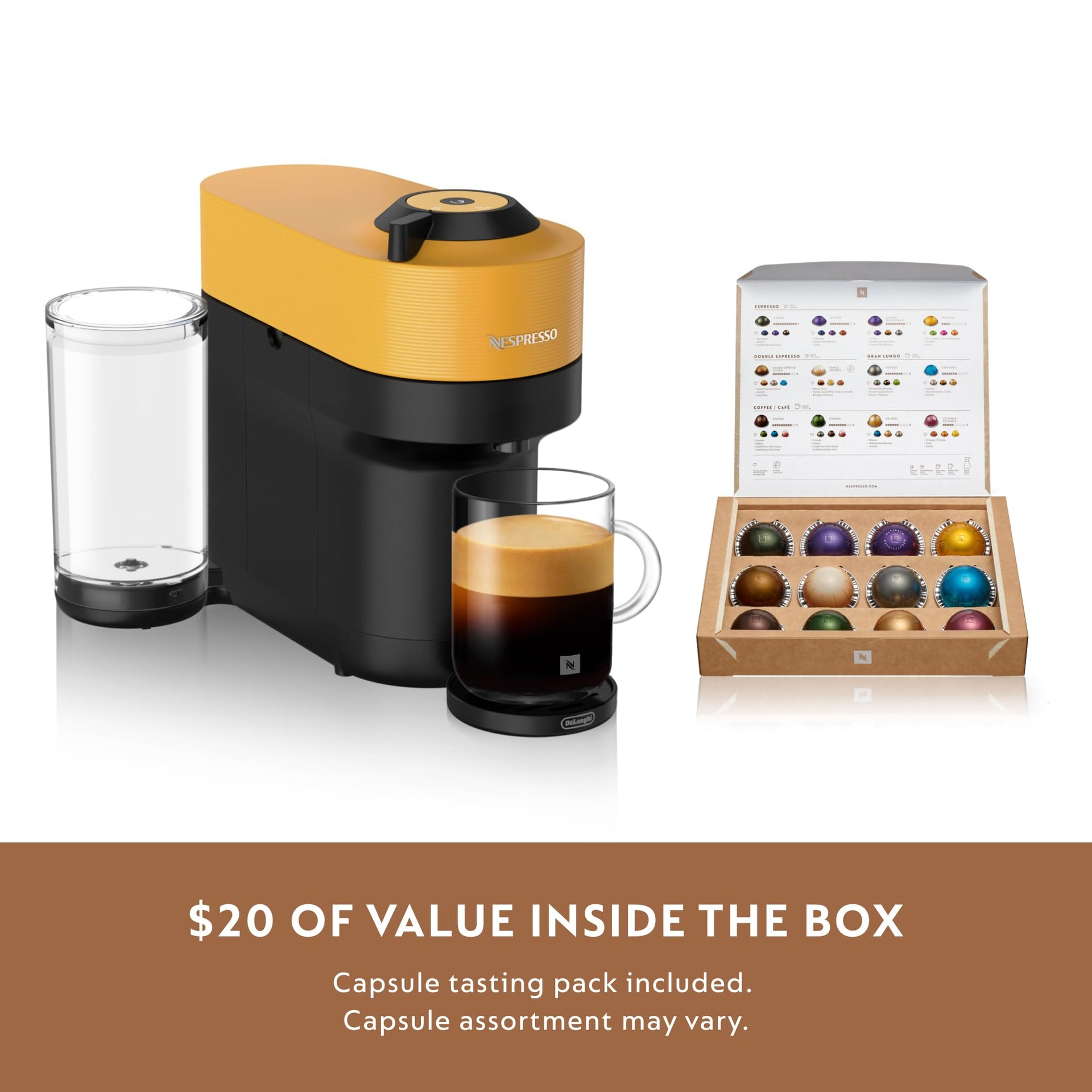 Vertuo Pop+ Coffee Machine with Milk Frother