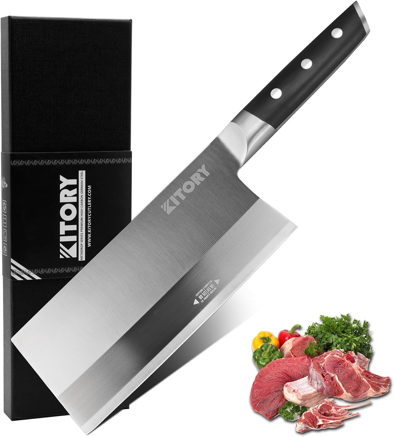 Kitory Meat Cleaver Knife 7