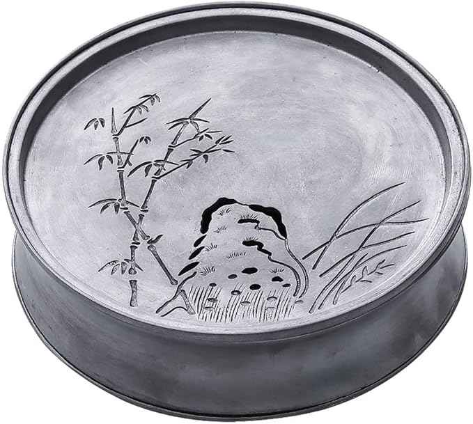 Tea Set Chinese Style Retro Household Water Storage Dry Tea Tray Small Tea Tray Tea Sea Dry Tea Tray Tea Table Creative Pattern Tray Chinese Tea Set