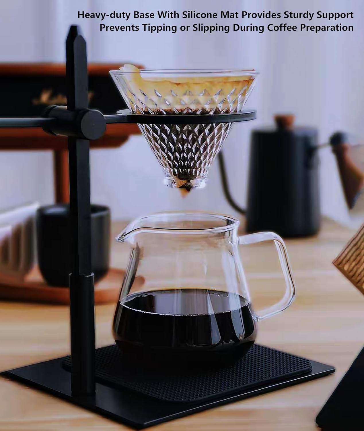 Pour Over Coffee Station Coffee Dripper Stand Stainless Steel