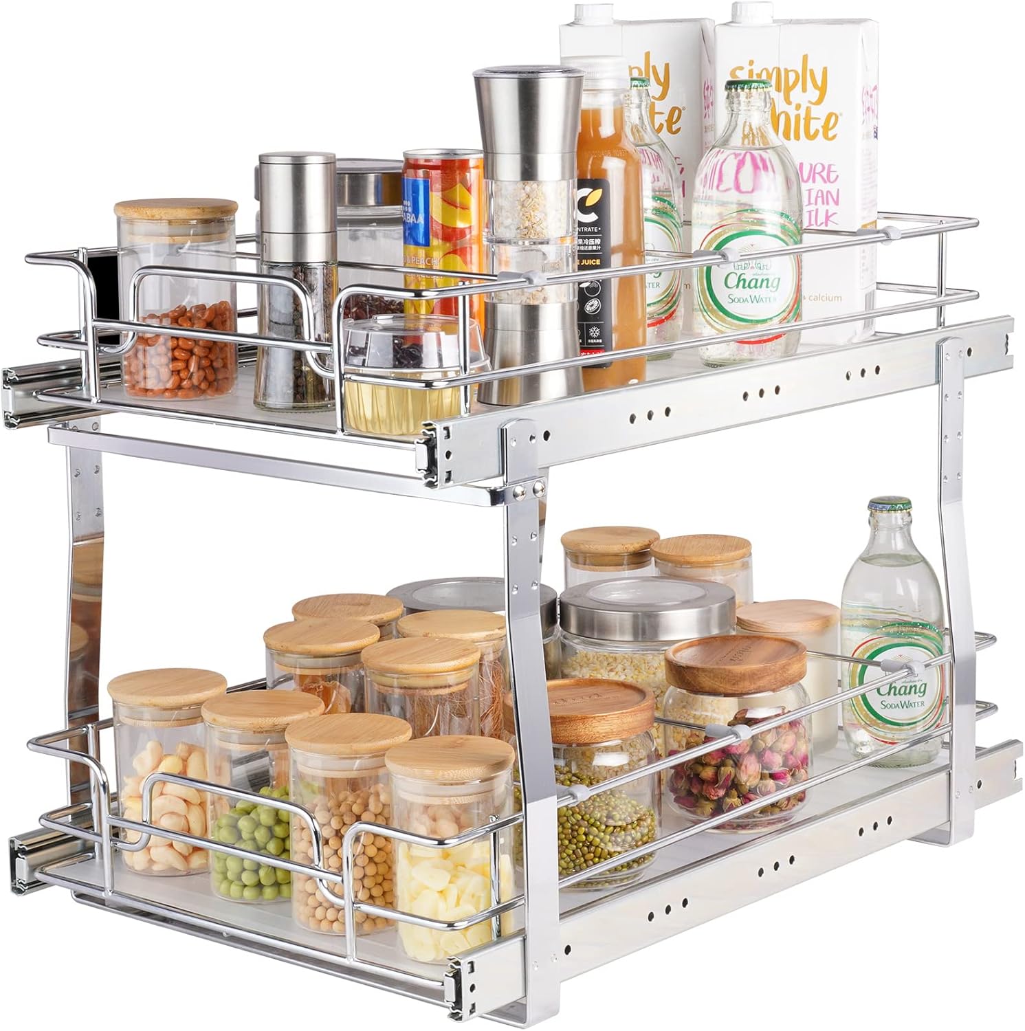 VEVOR Pull Out Cabinet Organizer, 14