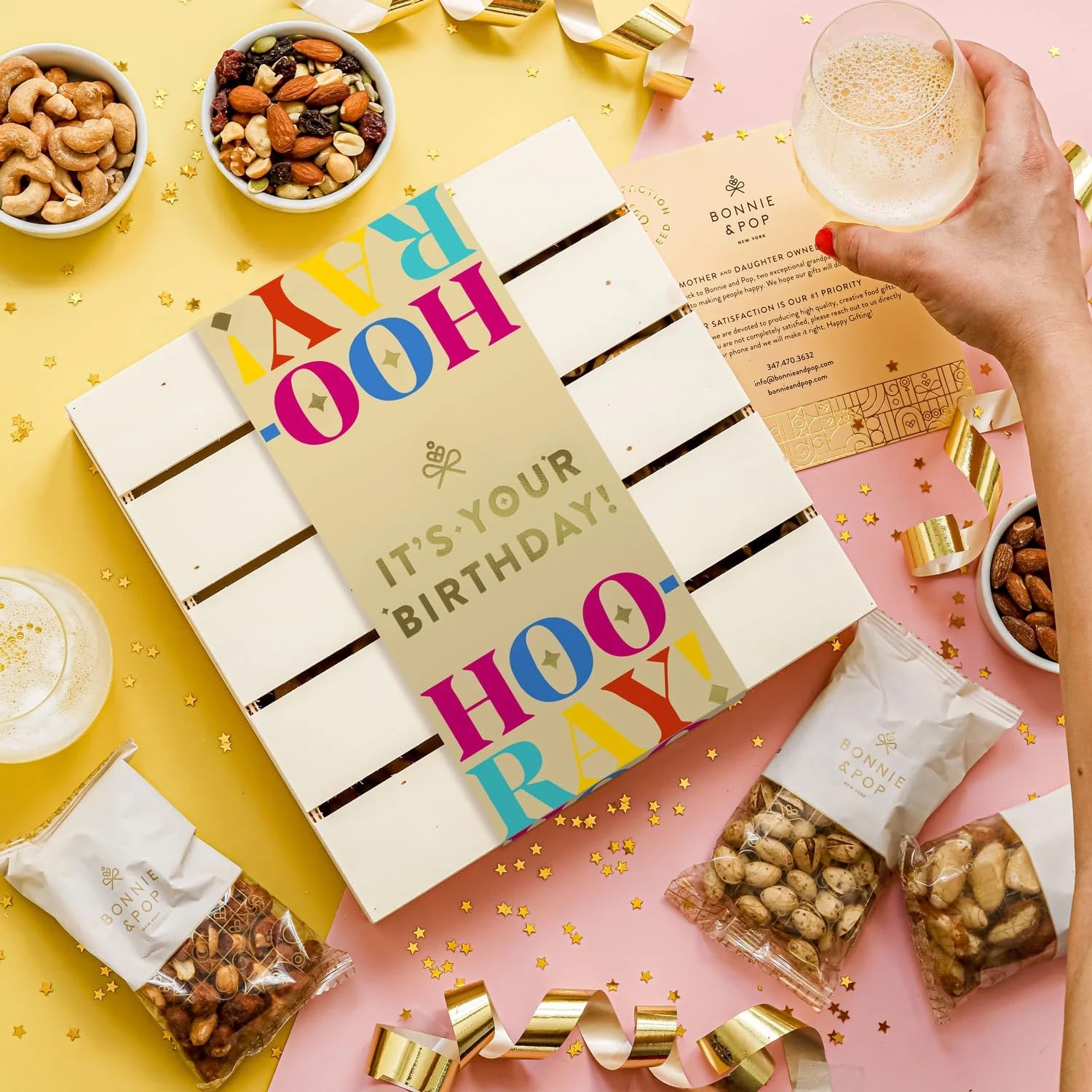 Happy Birthday Food Gift Basket