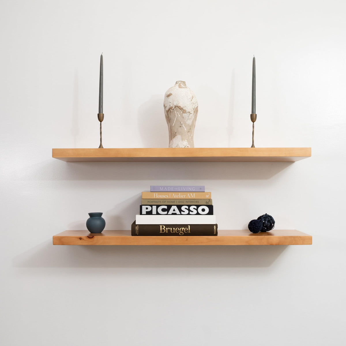 URBANDI Rustic Floating Shelves (2 Count)
