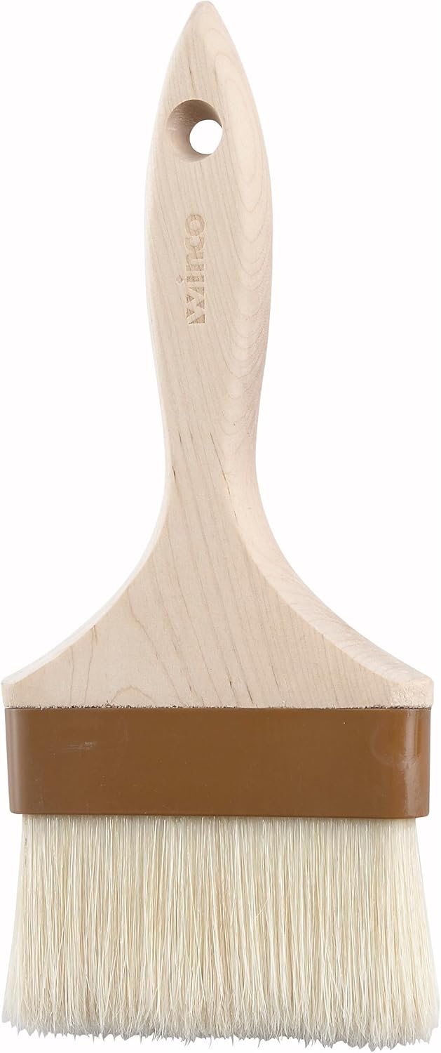 Winco Heavy-Duty Boar Bristle Basting Brush, 4
