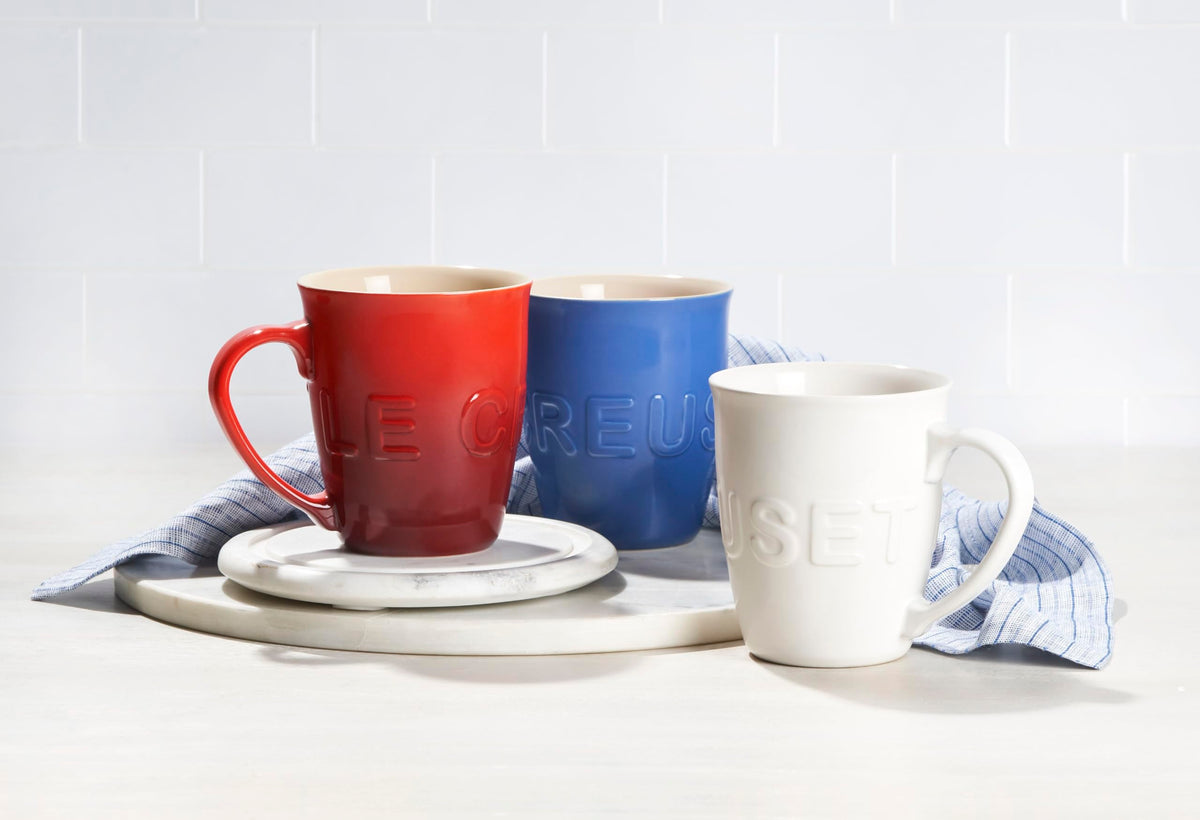 Extra-large stoneware mug for coffee, tea or soup