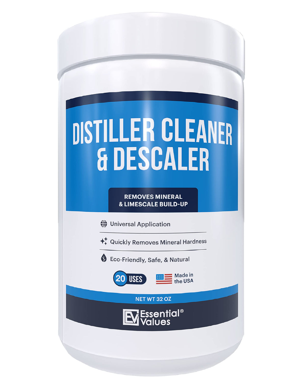 Citric acid descaling powder 2 lb container
