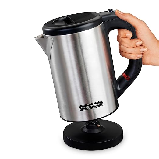 Hamilton Beach® Commercial Hospitality 0.5 Liter Stainless Steel Electric Hot Water Tea Kettle HKE050