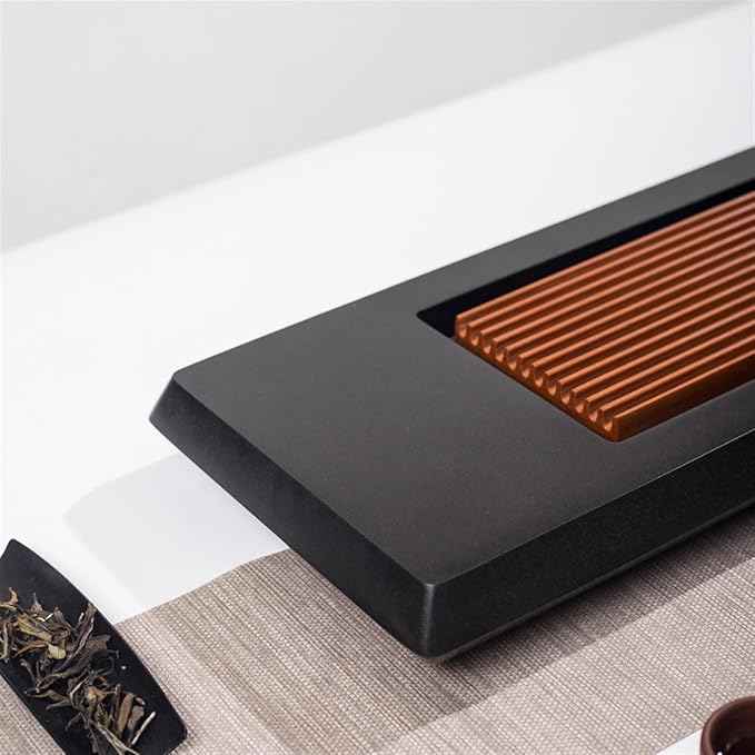 Tea Set Bakelite Tea Tray Ebonite Tea Tray Home Use Simple Tea Set Drainage Table Small Tea Table Chinese Tea Set
