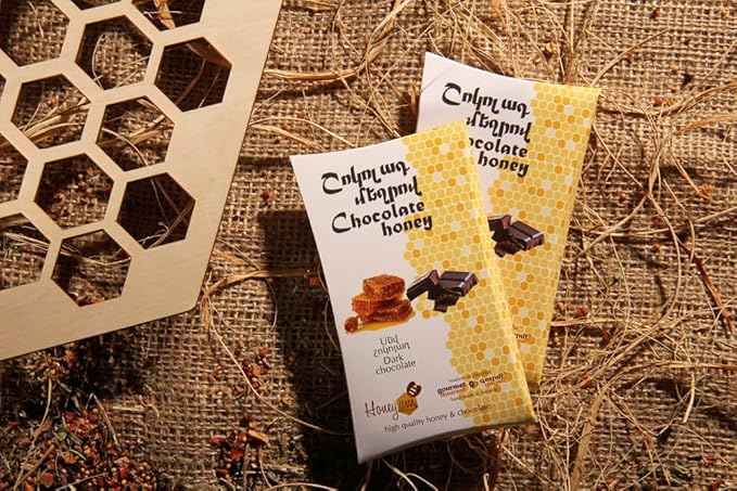 Honey & Tea Gift Set – Pure Natural Honey and Herbal Tea Assortment from Armenia – Traditional Gourmet Gift Box for Holidays, Birthdays & Special Occasions