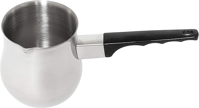 Thunder Group SLTCD012, 12-Ounce Turkish Coffee Decanter, Brewing Coffee Pot Cezve, Espresso Ibrik Briki Stovepot Decanter