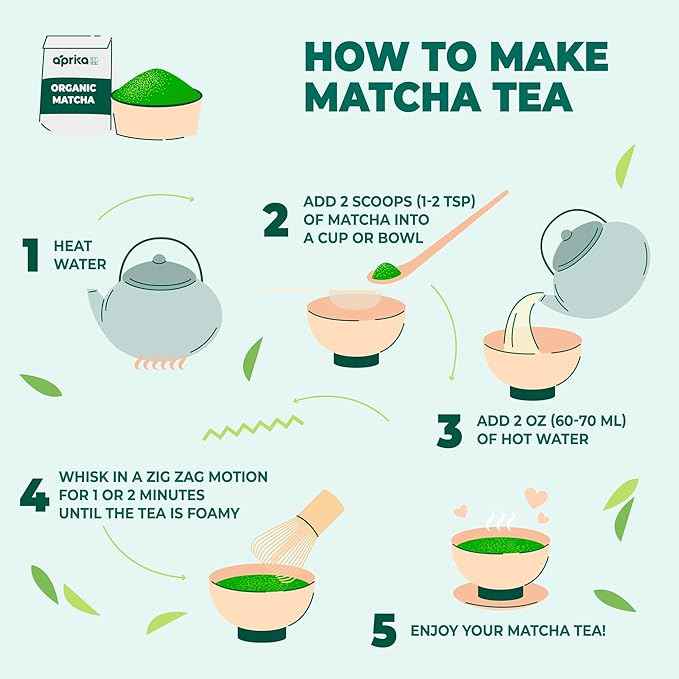Aprika Life Matcha Whisk – 100 Prong Bamboo Chasen | Traditional Japanese Tea Whisk for Matcha Powder, Ceremonial Tea & Lattes | Durable Handcrafted Bamboo Whisk for Authentic Matcha Preparation