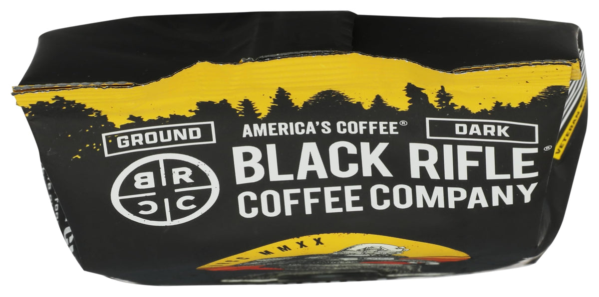 Black Rifle Coffee Dark Roast Ground Coffee Tactisquatch 7 OZ Bag (7 Ounce)