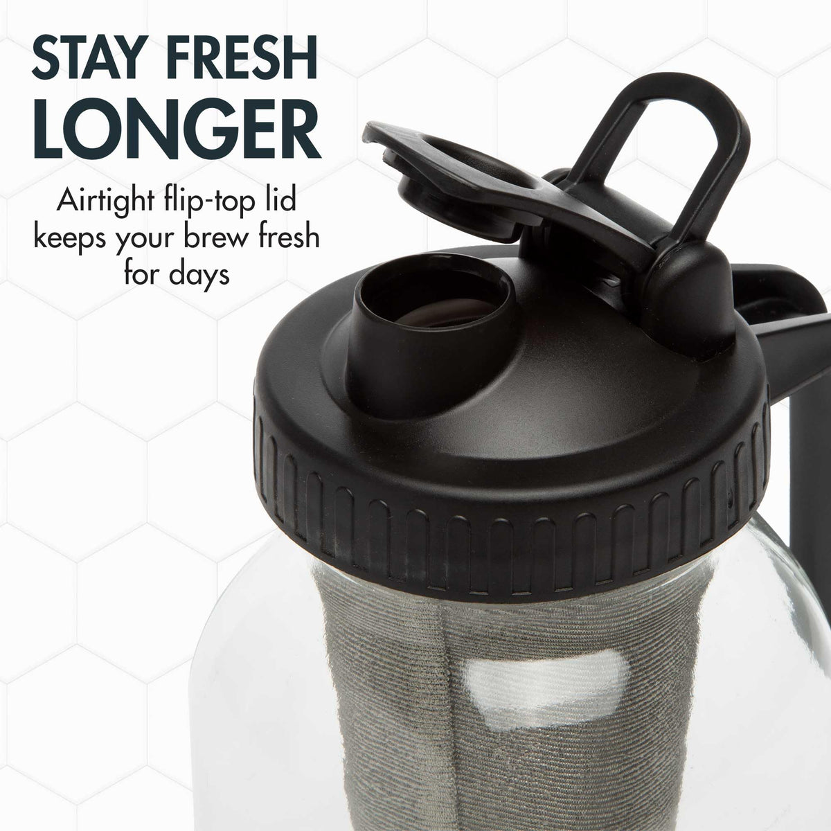 Cold brew coffee maker that also works for iced tea