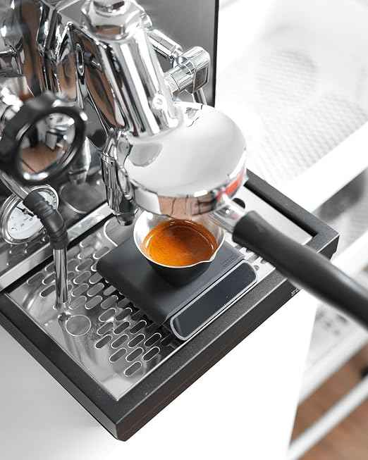 Normcore Pocket Coffee Scale V3, Pour Over Drip Espresso Scale, Barista Scale with Timer, Anodized Aluminum Body with Back-Lit LCD Display, Black