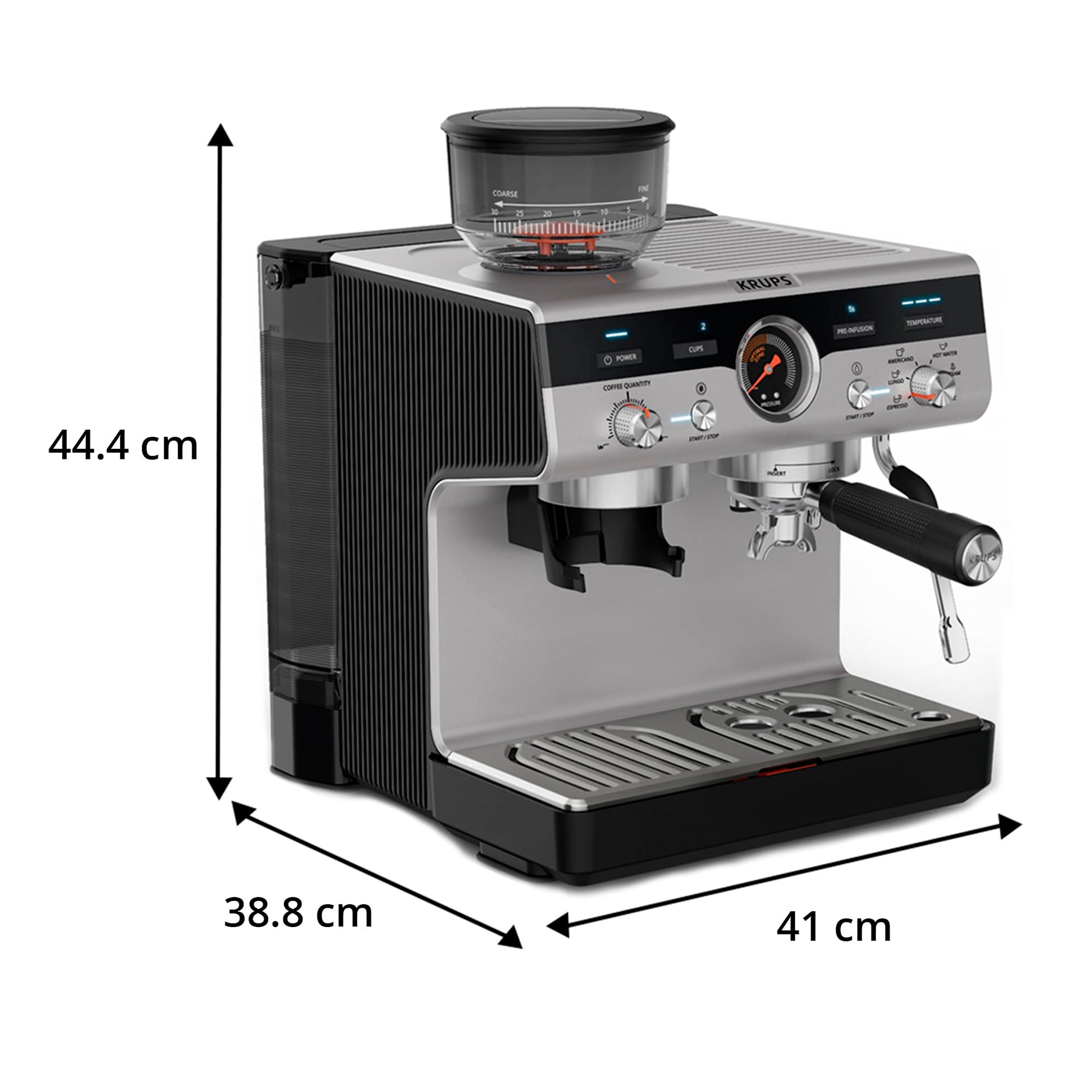 Barista Espresso Machine with Built