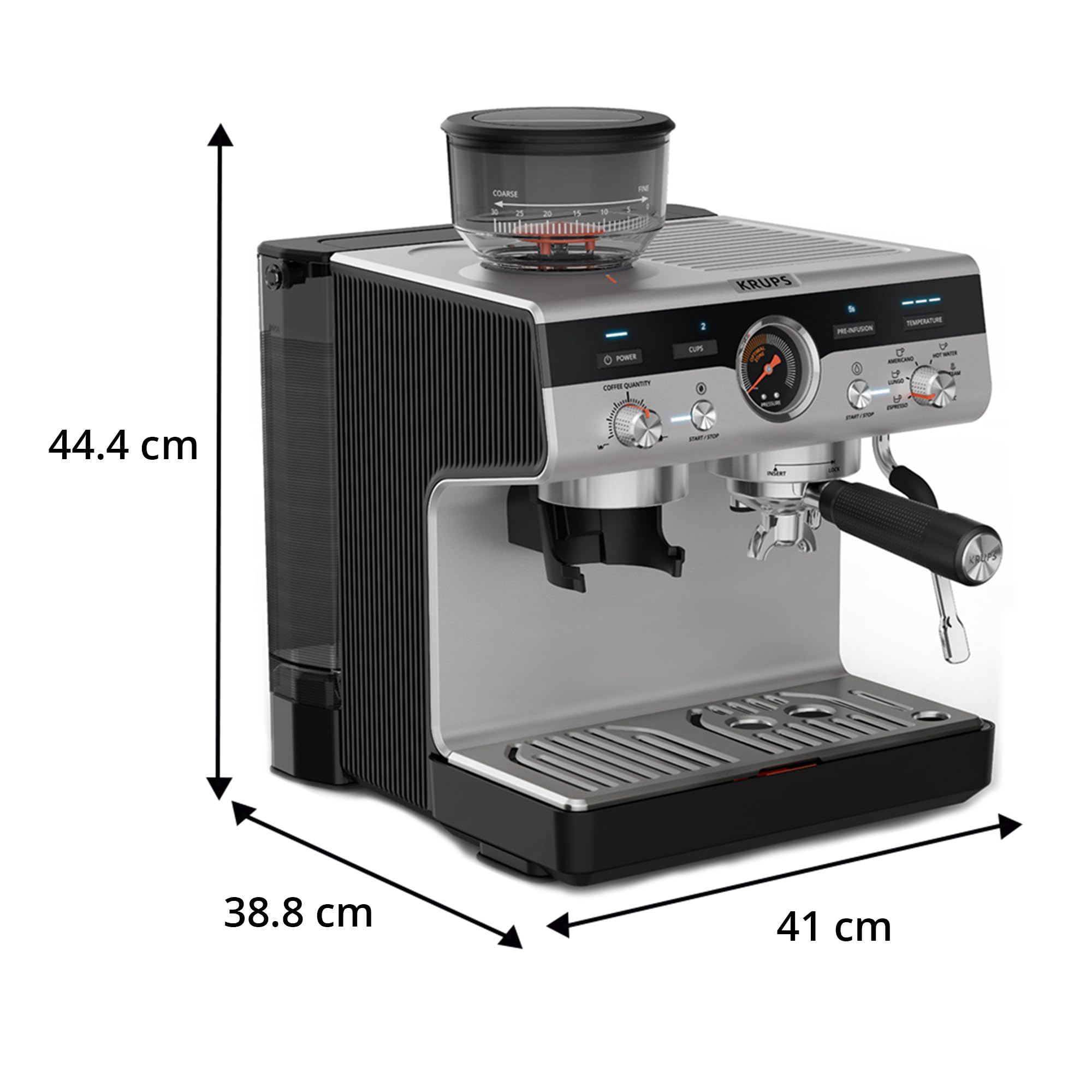 Barista Espresso Machine with Built