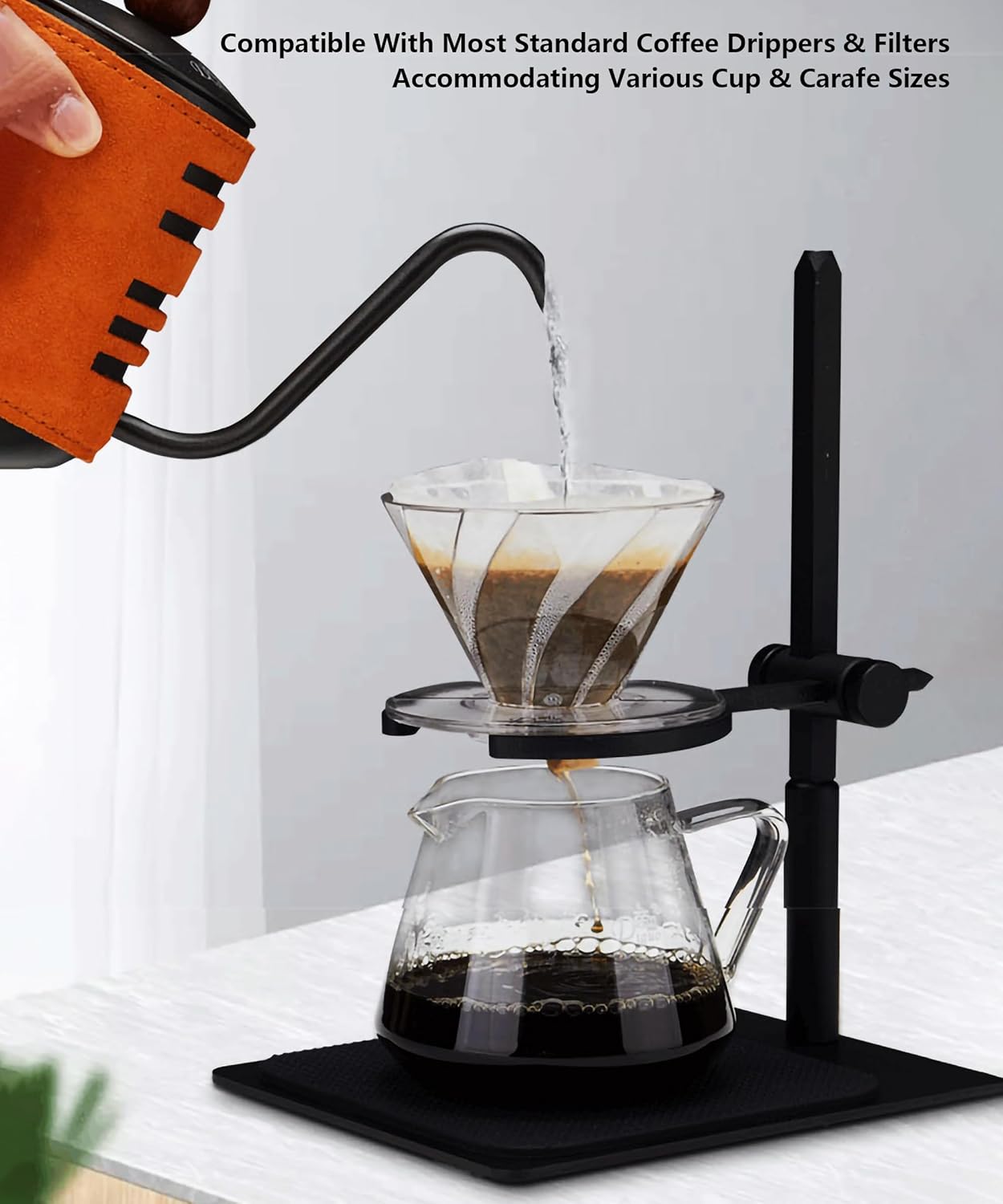 Pour Over Coffee Station Coffee Dripper Stand Stainless Steel