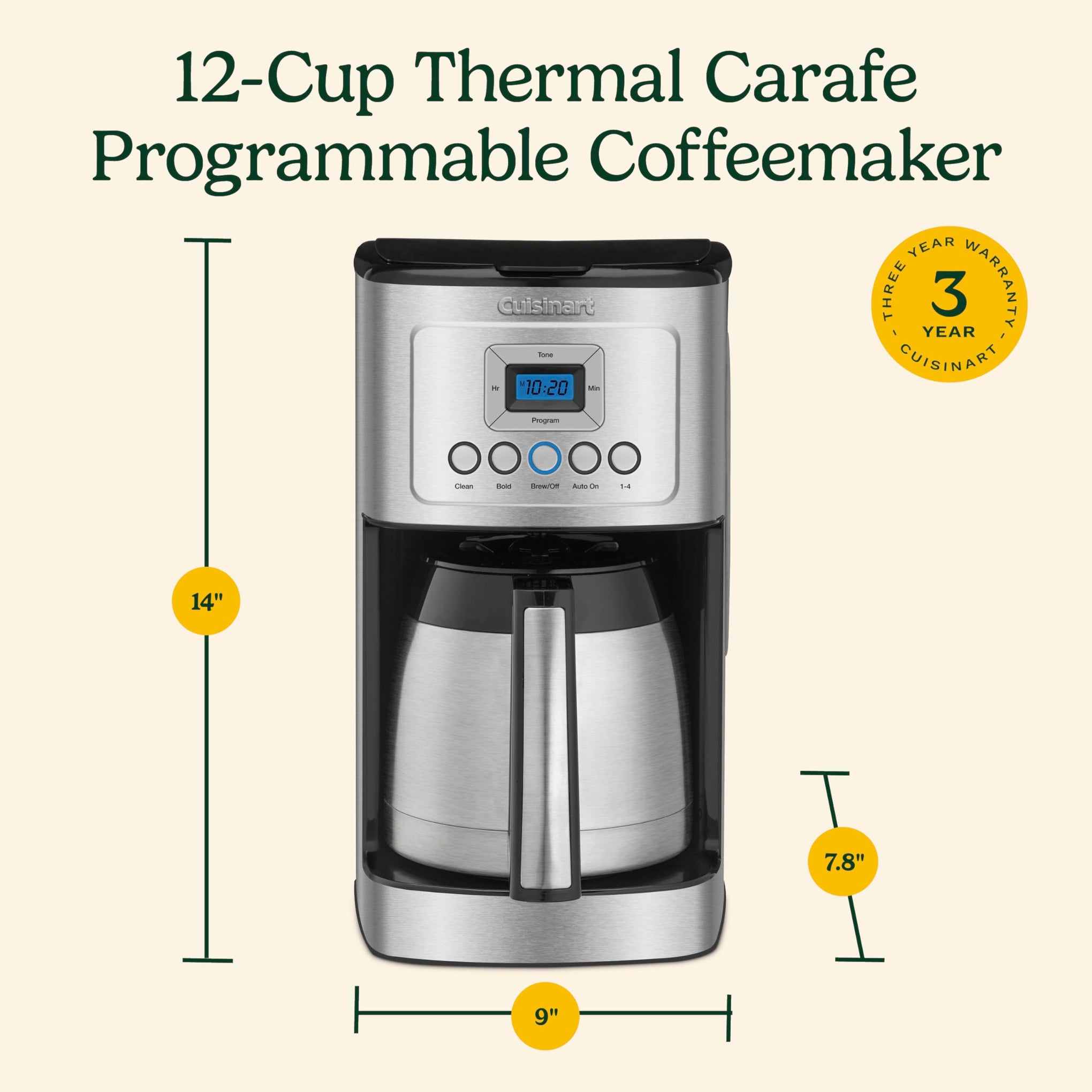 12 Cup Coffee Maker
