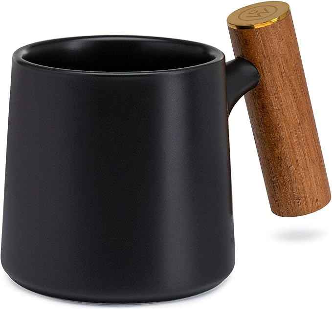 ChefWave Coffee Enthusiast Bundle Set - Single Serve Pour Over Coffee Maker Set w/Coffee Mug, Compatible with No. 2 Filter, V60 Dripper, BPA free, 2 Way Drip Coffee Maker (2 Items)