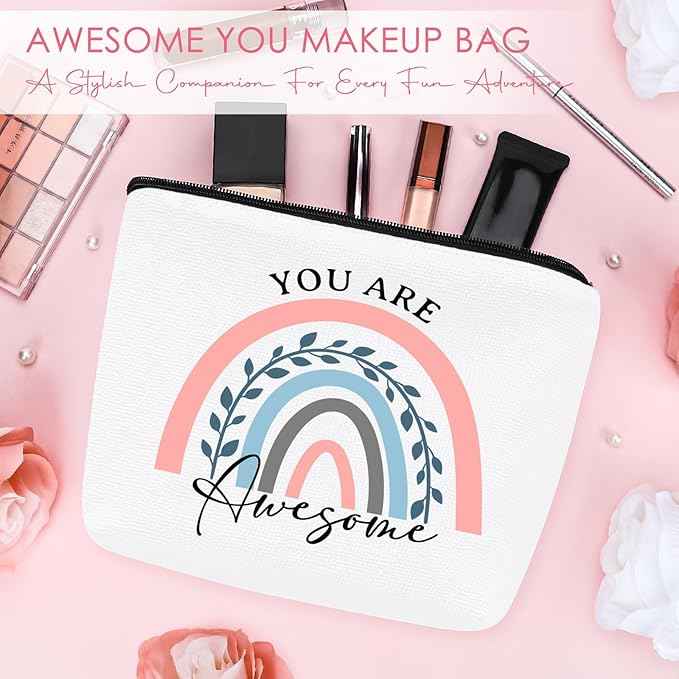 Birthday Gifts for Women Unique Happy Birthday Gifts Ideas for Her Pink Friendship Gift Box for Woman Present Baskets for Mom Gift Set for Daughter Sister Bestie Girlfriend Coworker Aunt Friend Female