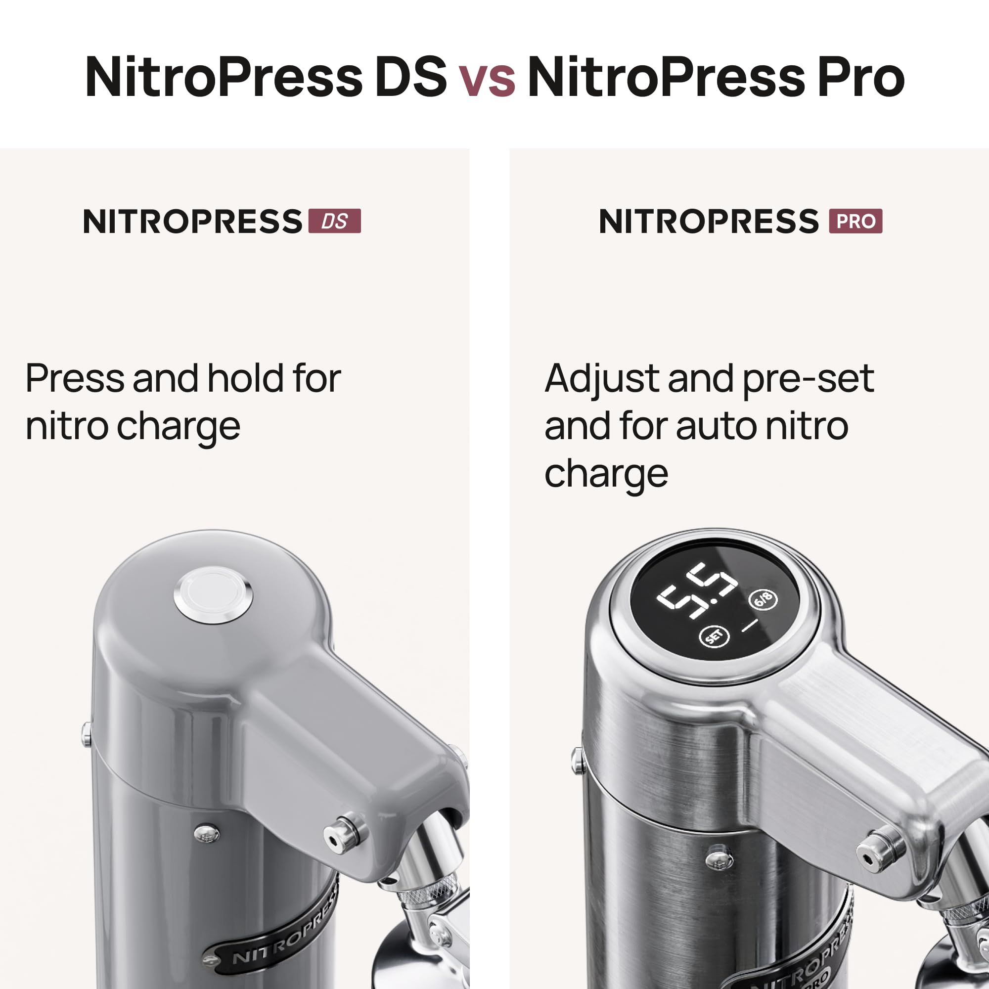 NitroPress Pro Electric Nitro Cold Brew Coffee & Cocktail Maker
