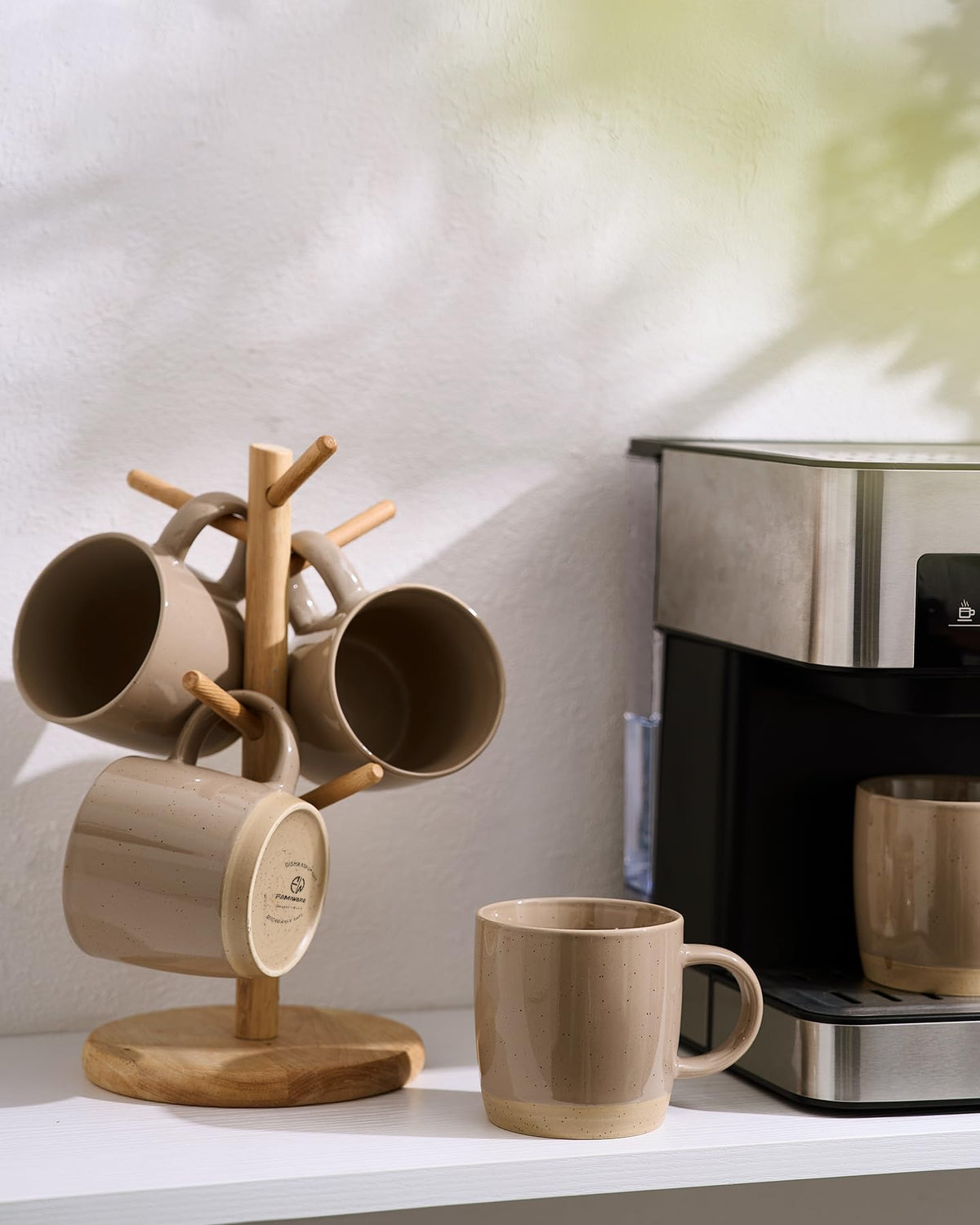 Ceramic mug set for everyday or gift use