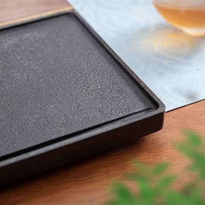 Tea Set Simple Walnut Solid Wood Tea Tray Home Kung Fu Tea Set Dry Brew Table Modern Home Stone Tea Table Chinese Tea Set