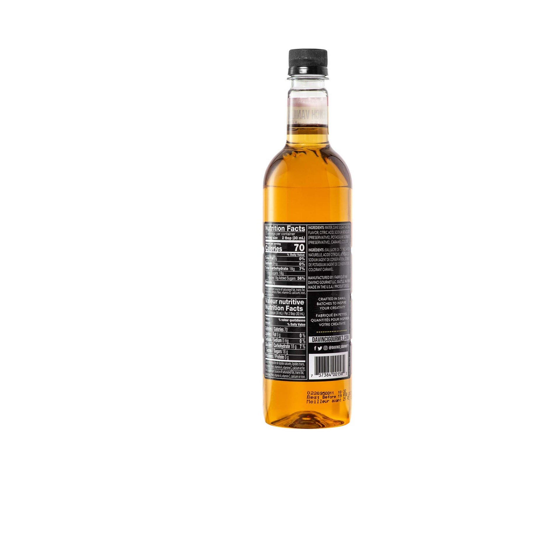 Classic French Vanilla Syrup (101.6 Fl Oz)