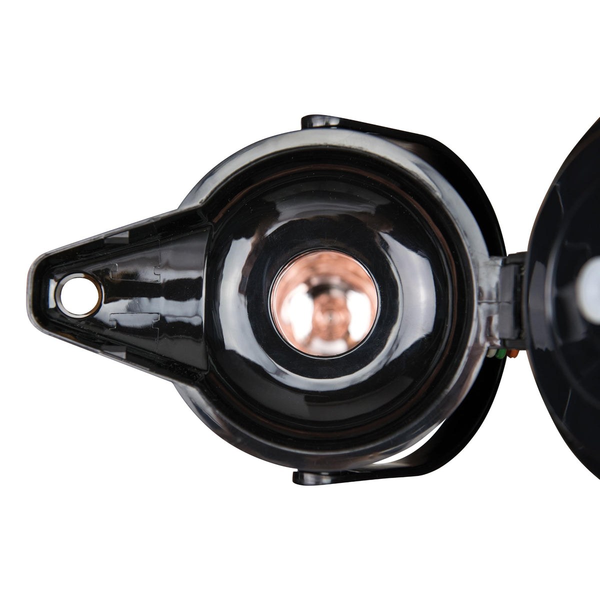 Lever top airpot body for hot beverage service