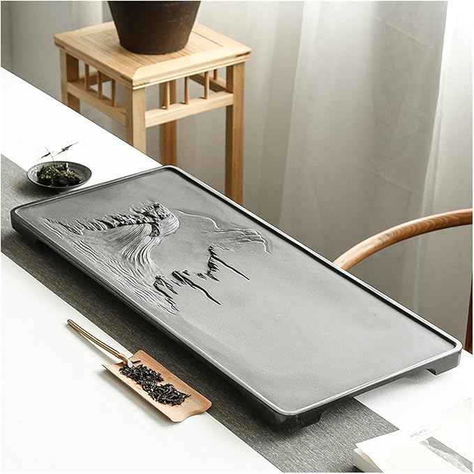 Tea Set Ebonite Tea Tray Home Tea Tray Ebonite Tea Set Stone Tea Tray Chinese Tea Set