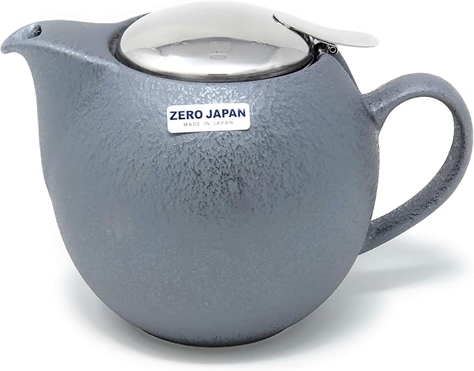 ZERO JAPAN Universal Teapot for 5 People, Antique Colors BBN-04, ASV, Antique Silver, W6.5 x D4.7 x H4.5 inches (166 x 120 x 115 mm)