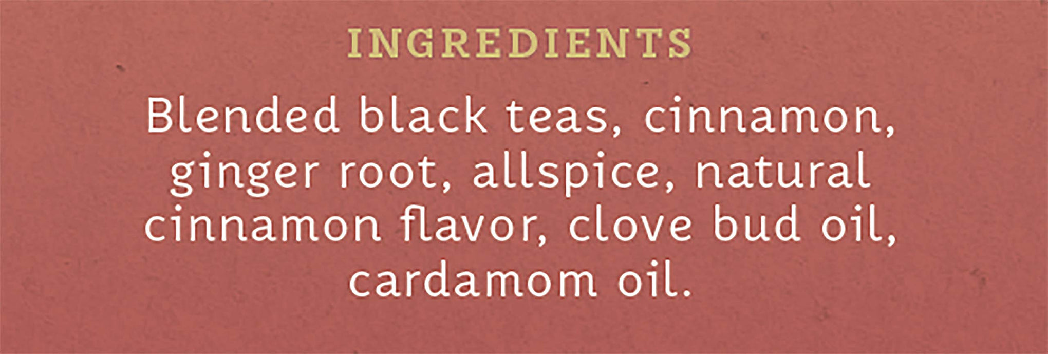 Tea Chai Spice Black Tea (180 Count)