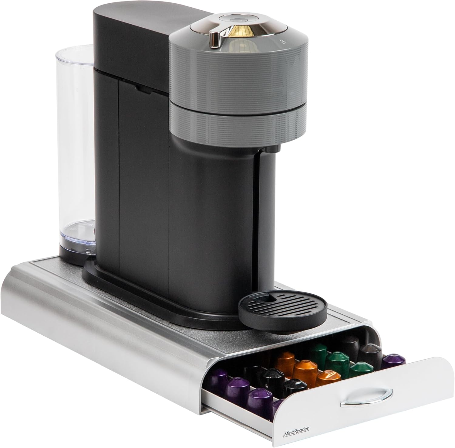 Mind Reader Nespresso Compatible Capsule Drawer, Countertop, Coffee Pod Holder, Storage, 9.25