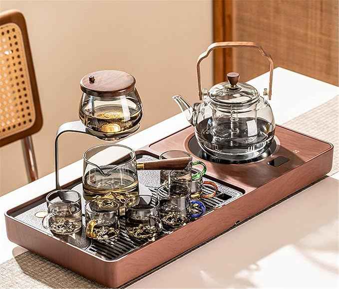 Fully Automatic Tea Tray Set, Electric Kettle and Brewing Station-suit15