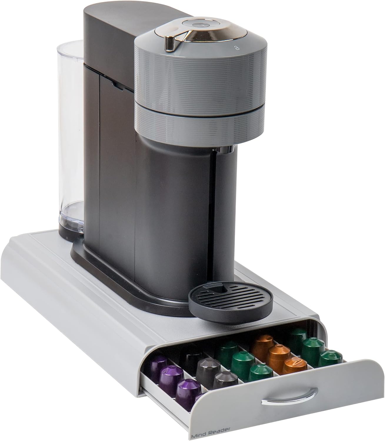 Mind Reader Nespresso Compatible Capsule Drawer, Countertop Organizer, Coffee Pod Holder, Storage, 9.25