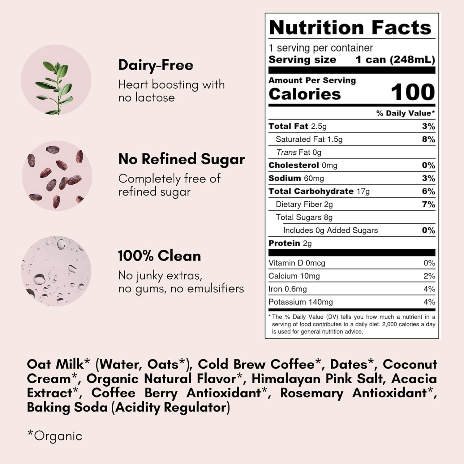 Pop & Bottle, Classic and Matcha Oat Milk Lattes - Reishi and Maitake Mushrooms, Green Tea, Cold Brew, Coffee Berry, MCT Oil, Organic, Dairy & Gluten Free, Vegan - 8 Fl Oz, (Pack of 12), 6 Each