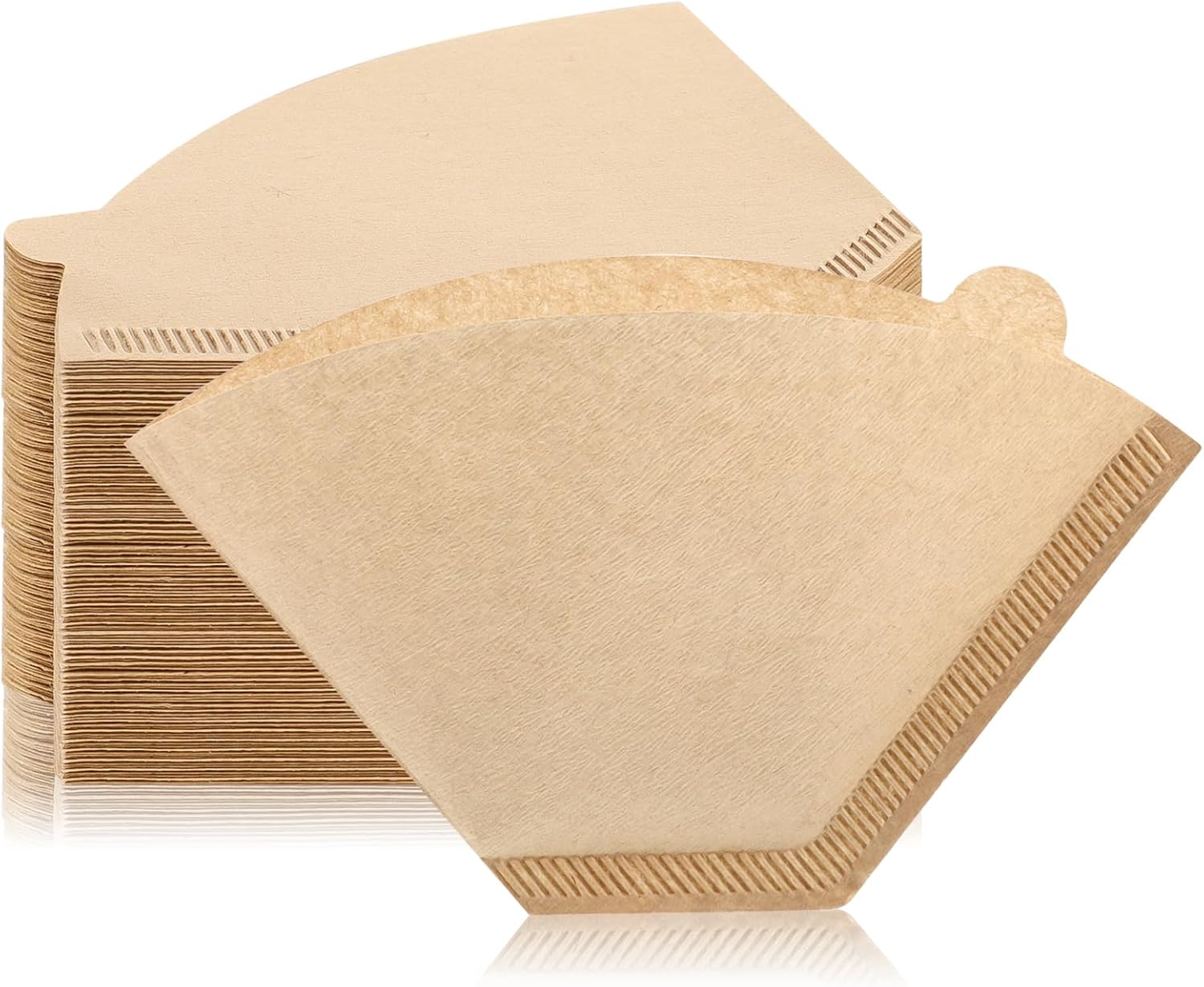 600 Count Coffee Filter #2, 2 Cone Coffee Filters, Unbleached Natural Coffee Filters Paper Compatible with Drip and Pour Over Coffee Maker(2-6 Cup) - Blissbrew