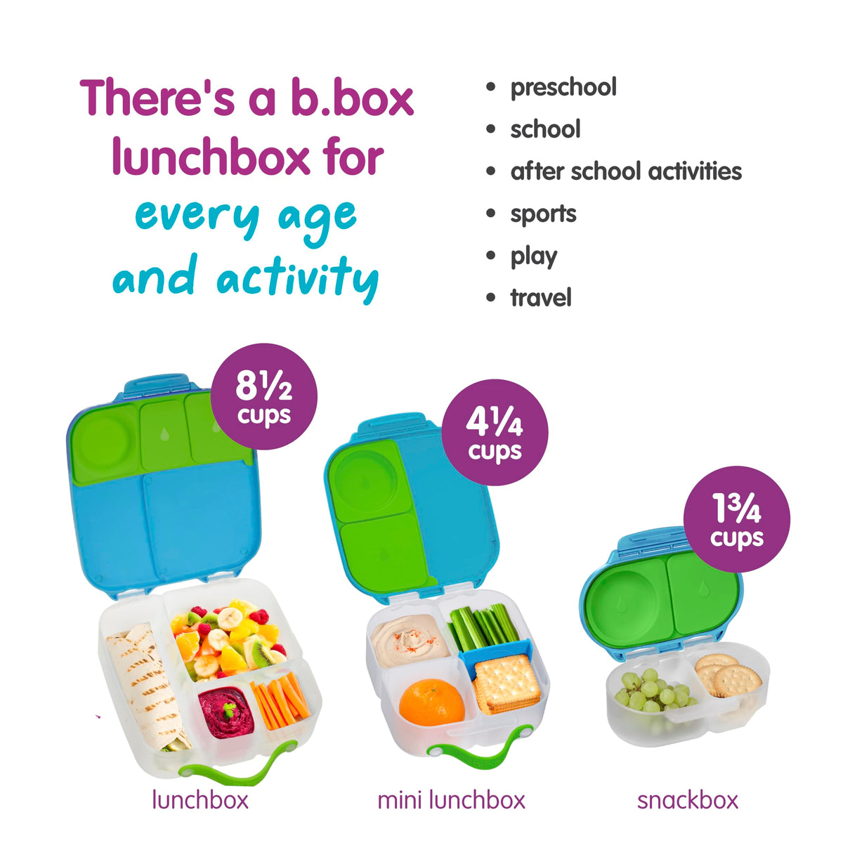Snack Box Snack Containers for Kids