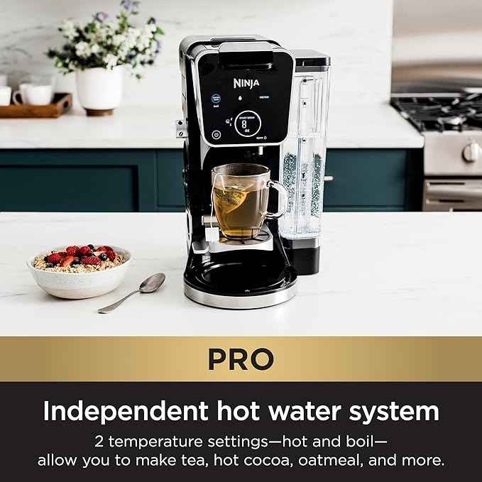 Ninja Drip Coffee Maker With K Cup Combo, DualBrew Pro Specialty Coffee System, Coffee Machine Compatible with K-Cup Pods, 12 Cup Single Serve Coffee Makers with Paper Filter, CFP301