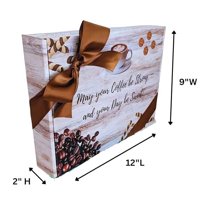Gourmet Coffee Gift Box | Coffee Lover Gift Basket for Birthday, Holidays, Corporate Gifting, Coffee Gift Set for All Occasions | Birthdays, Anniversaries, Christmas, New Year, Coworkers, Business Occasions
