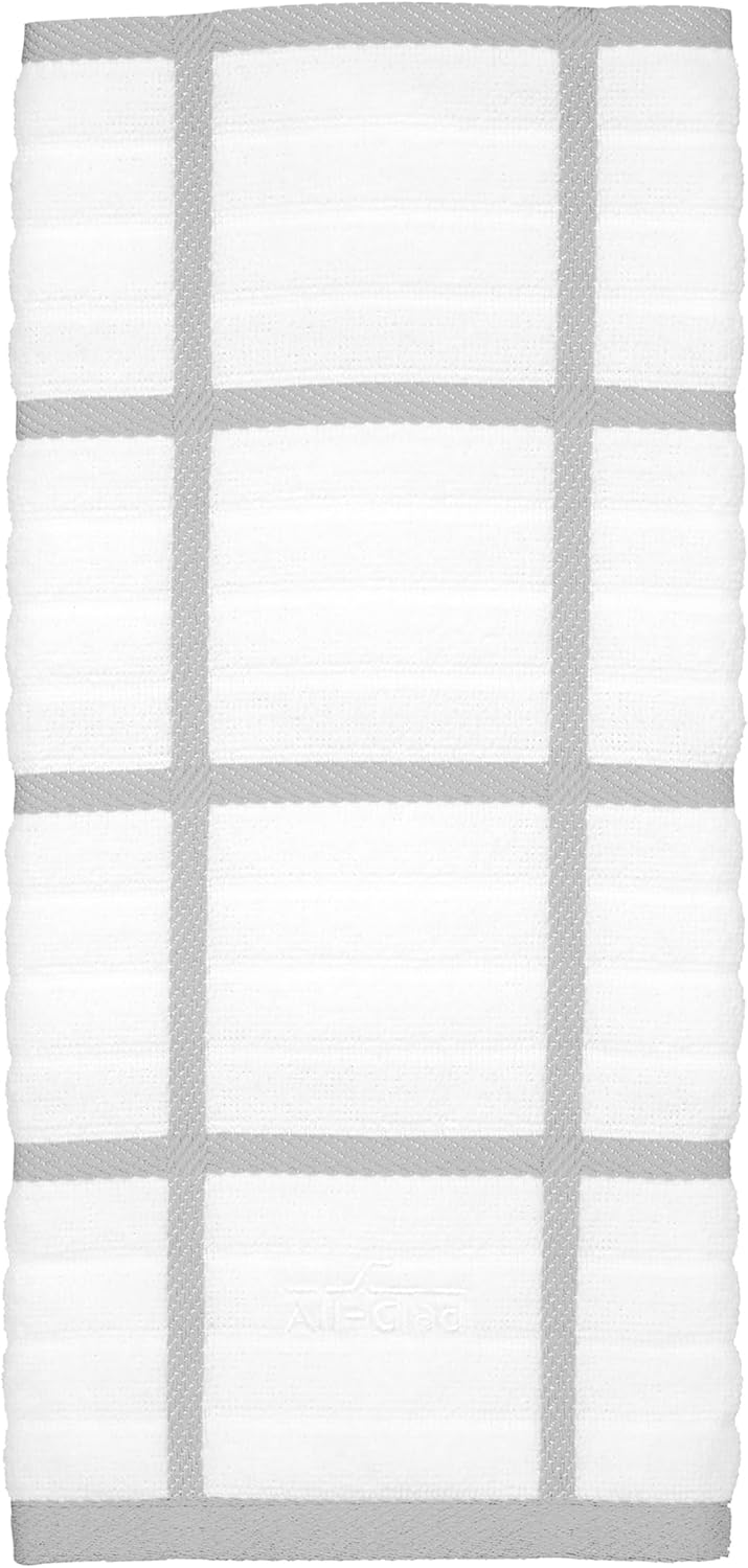 All-Clad Checked Kitchen Towel: Highly Absorbent, Super Soft Long Lasting - 100% Cotton, 17