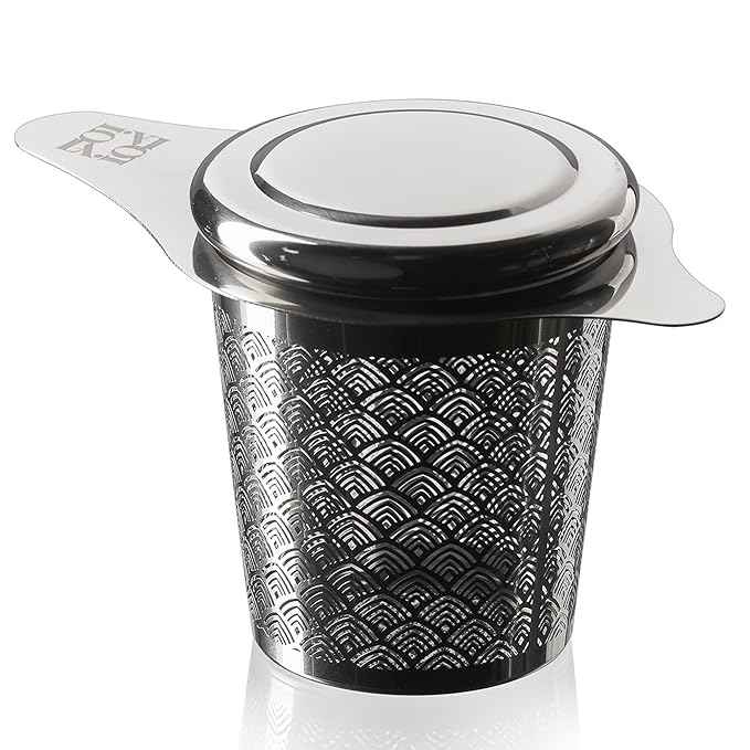 iLOLA Tea Disc Essentials Box Set | Oprah’s Favorite Things 2022 | Thermos, Infuser, English Breakfast & Lemon Ginger Tulsi Organic Loose Leaf Probiotic Tea | Christmas Birthday Employee Gift