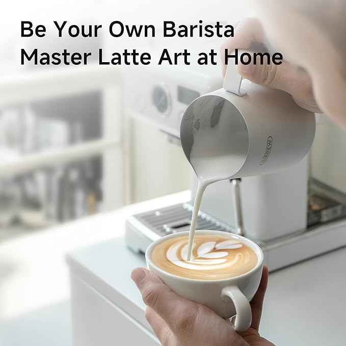 HIBREW H10Plus - Programmable Espresso Machine - 58mm Portafilter in Stainless Steel - Temperature & Cup Volume Adjustable at will - With Intelligent Display Screen & Pressure Gauge.