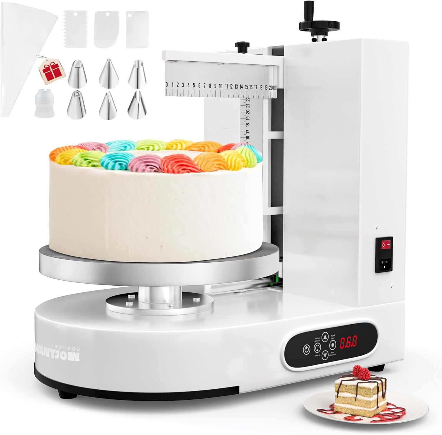 WantJoin Automatic Cake Decorating Machine, 4–12