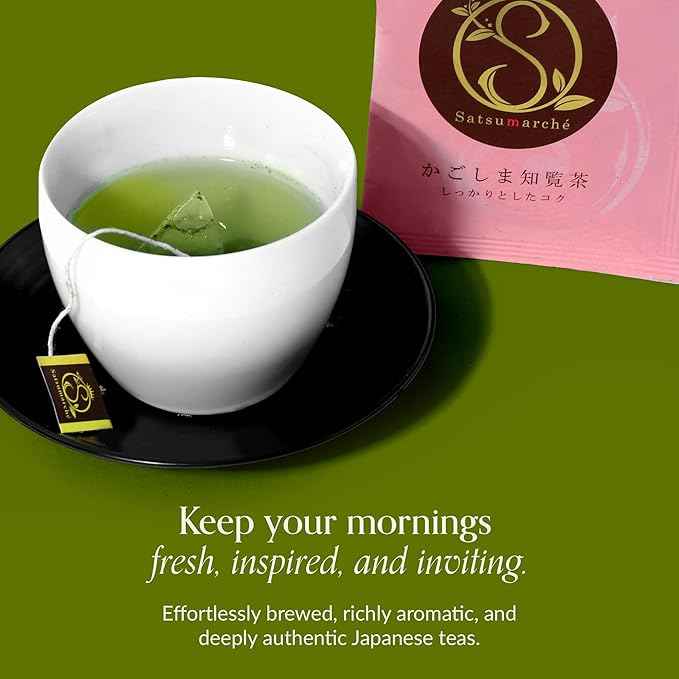 Bokksu Japanese Tea Gift Set - 49-Piece (7 Flavors) Authentic Kagoshima Seicha Tea Variety Pack Sampler Box, Expertly Curated Collection in Elegant, Colorful Packaging