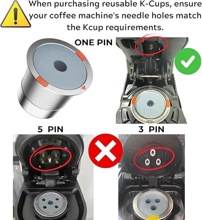 Reusable K Cups and Coffee Pods,Universal Stainless Steel K Cups for Keurig 2.0 and 1.0 Coffee Makers Machine Non-BPA(1pack)