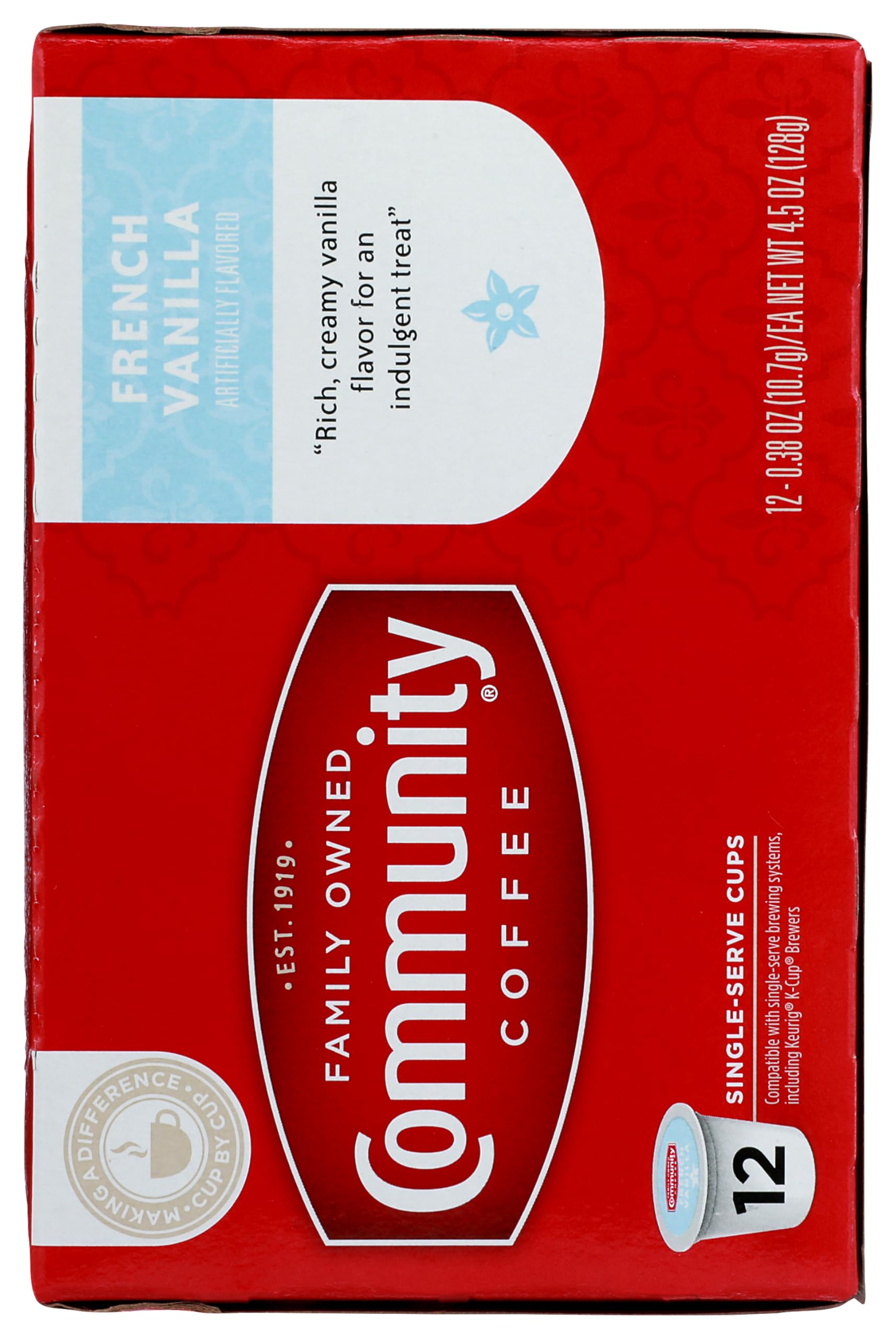 French Vanilla Flavored 12 Count Keurig K