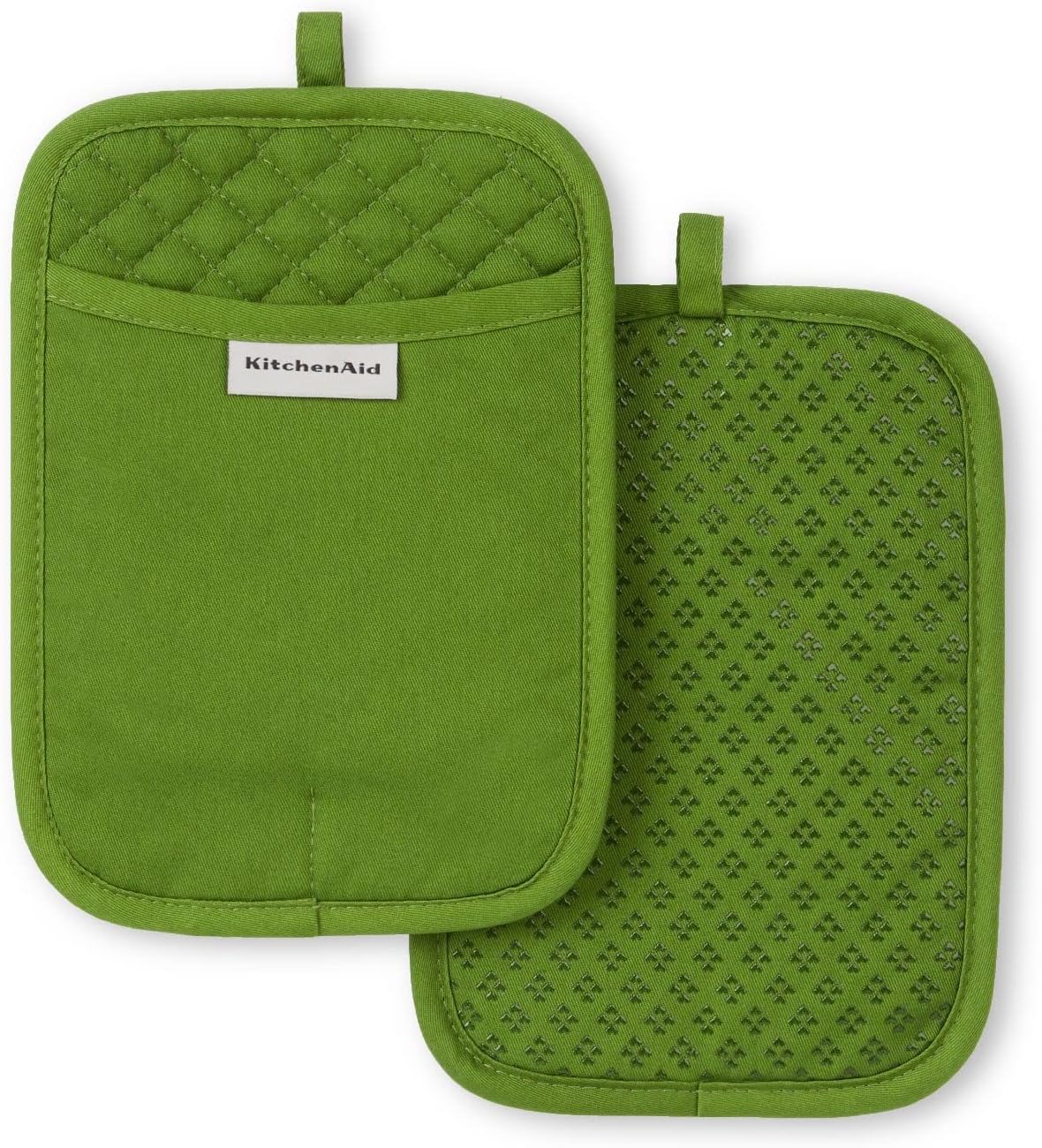 KitchenAid Asteroid Pot Holder 2-Pack Set, Matcha, 7