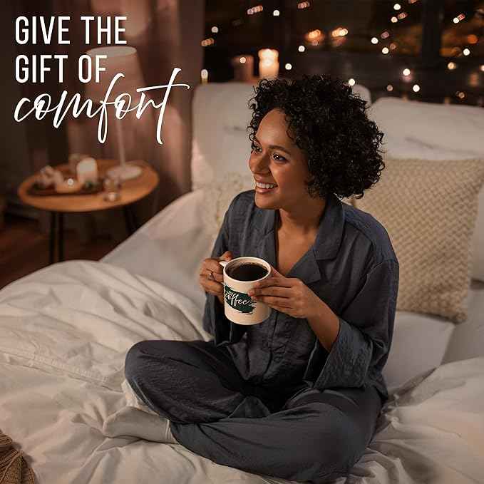 Coffee Gifts Set For Women & Men - Includes 5 Ground Coffee Flavors and Mug - Unique Christmas Gift Set for Women and Men